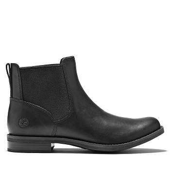 Timberland Magby - Cierne Kotnikove Cizmy Damske, TB0509B